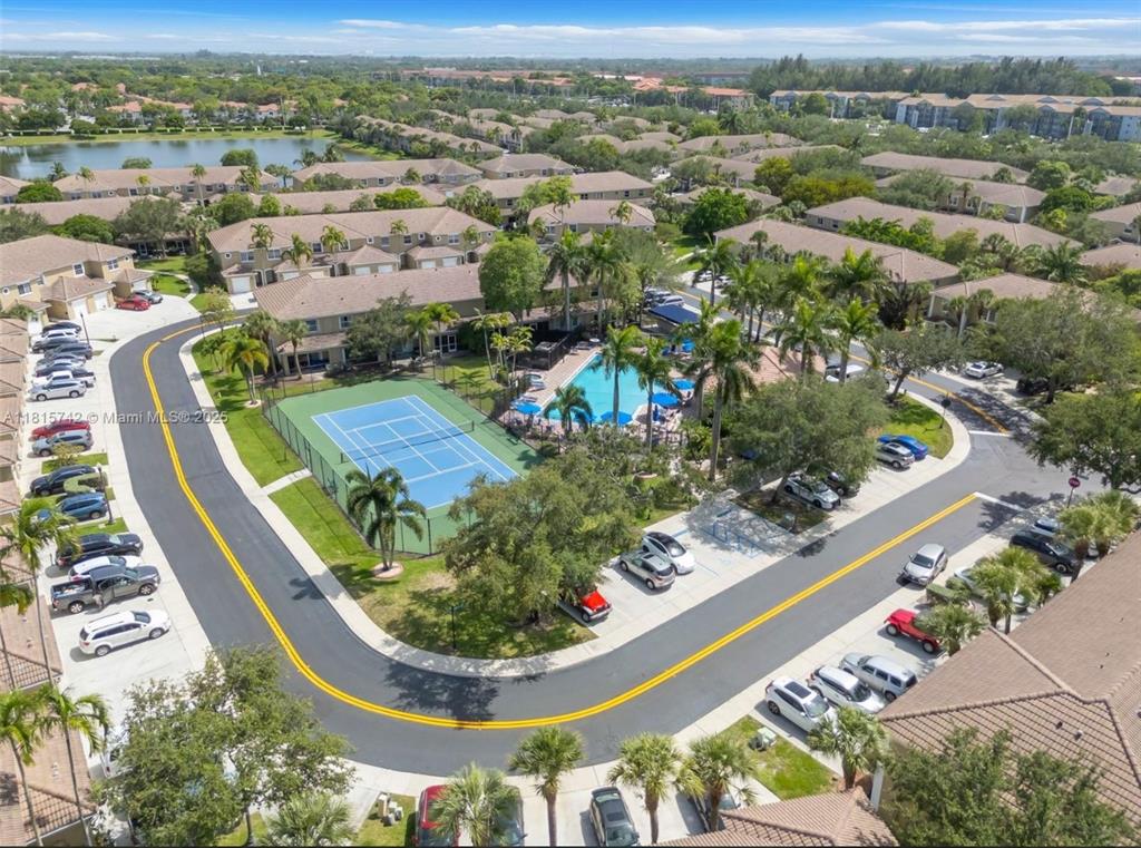12017 Southwest 2nd Street, Unit 12017 Pembroke Pines, FL 33025 - Photo 12 of 13 an aerial view of a house