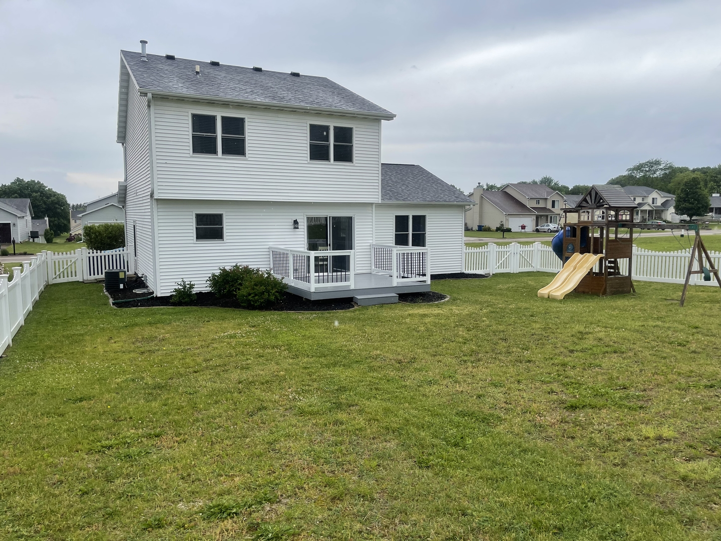 6 Emily Drive Spring Valley, IL 61362 - Photo 21 of 25 a view of a house with a backyard