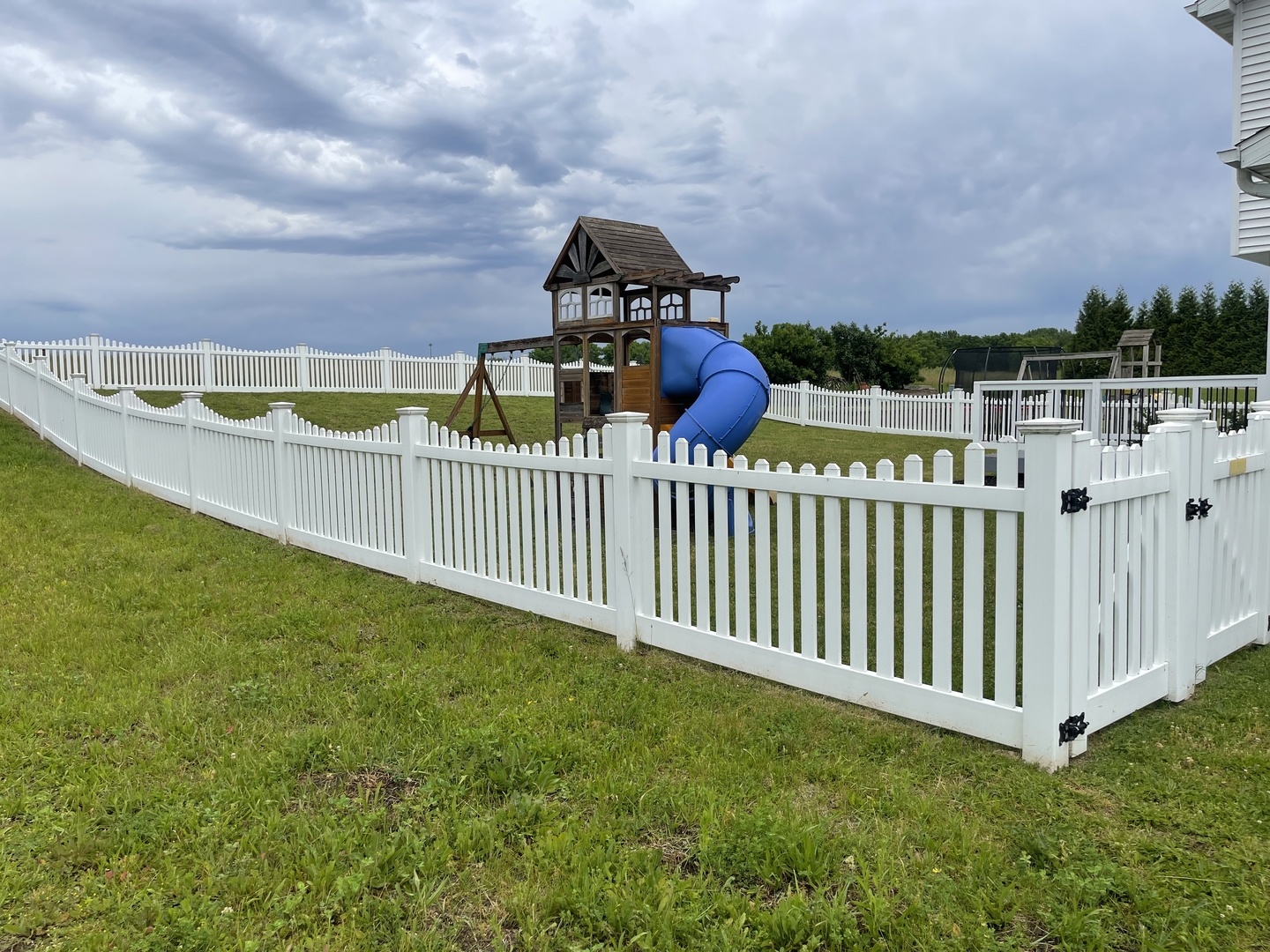 6 Emily Drive Spring Valley, IL 61362 - Photo 23 of 25 a view of a garden with a wooden fence