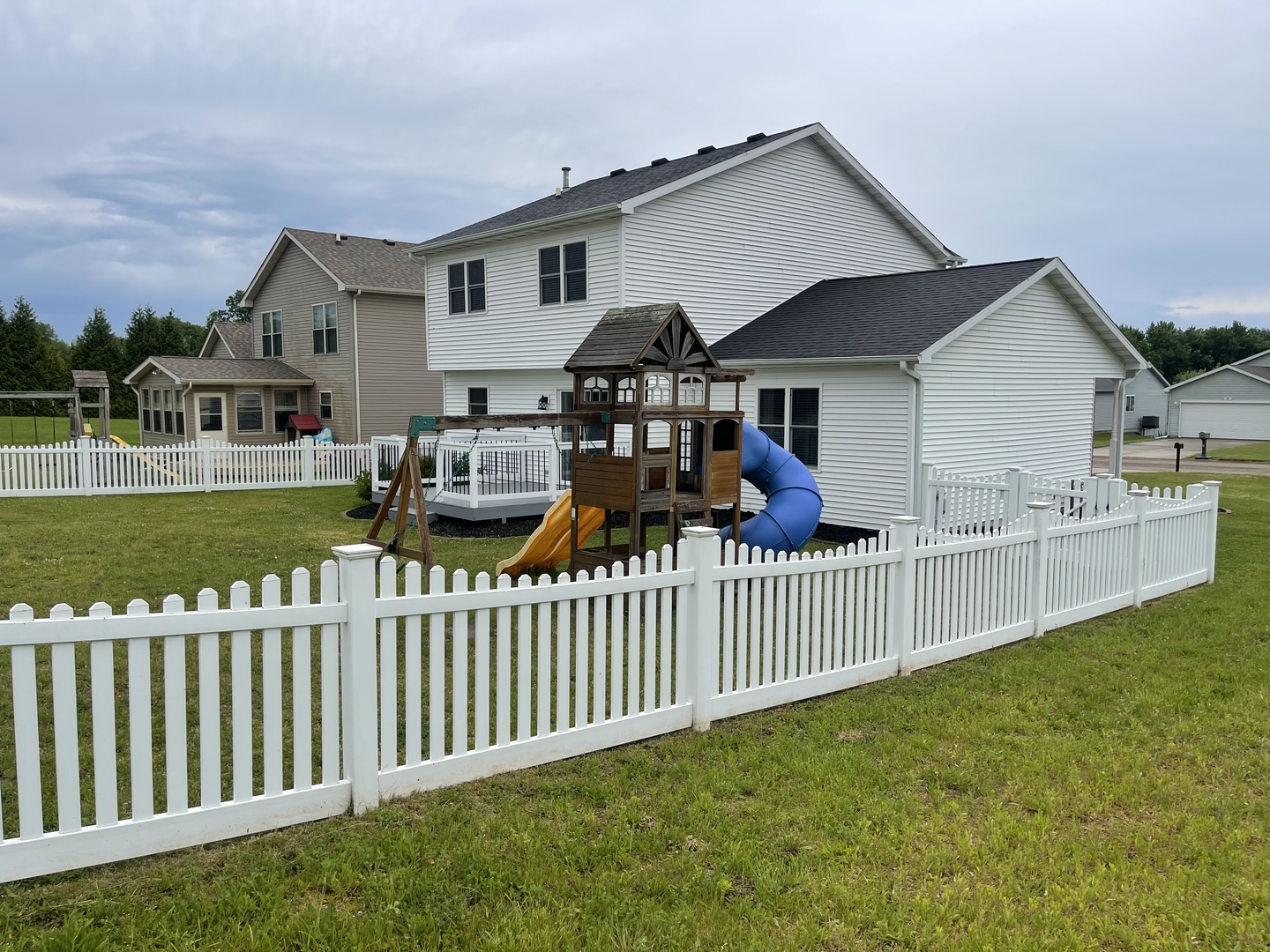 6 Emily Drive Spring Valley, IL 61362 - Photo 24 of 25 a front view of a house with a garden