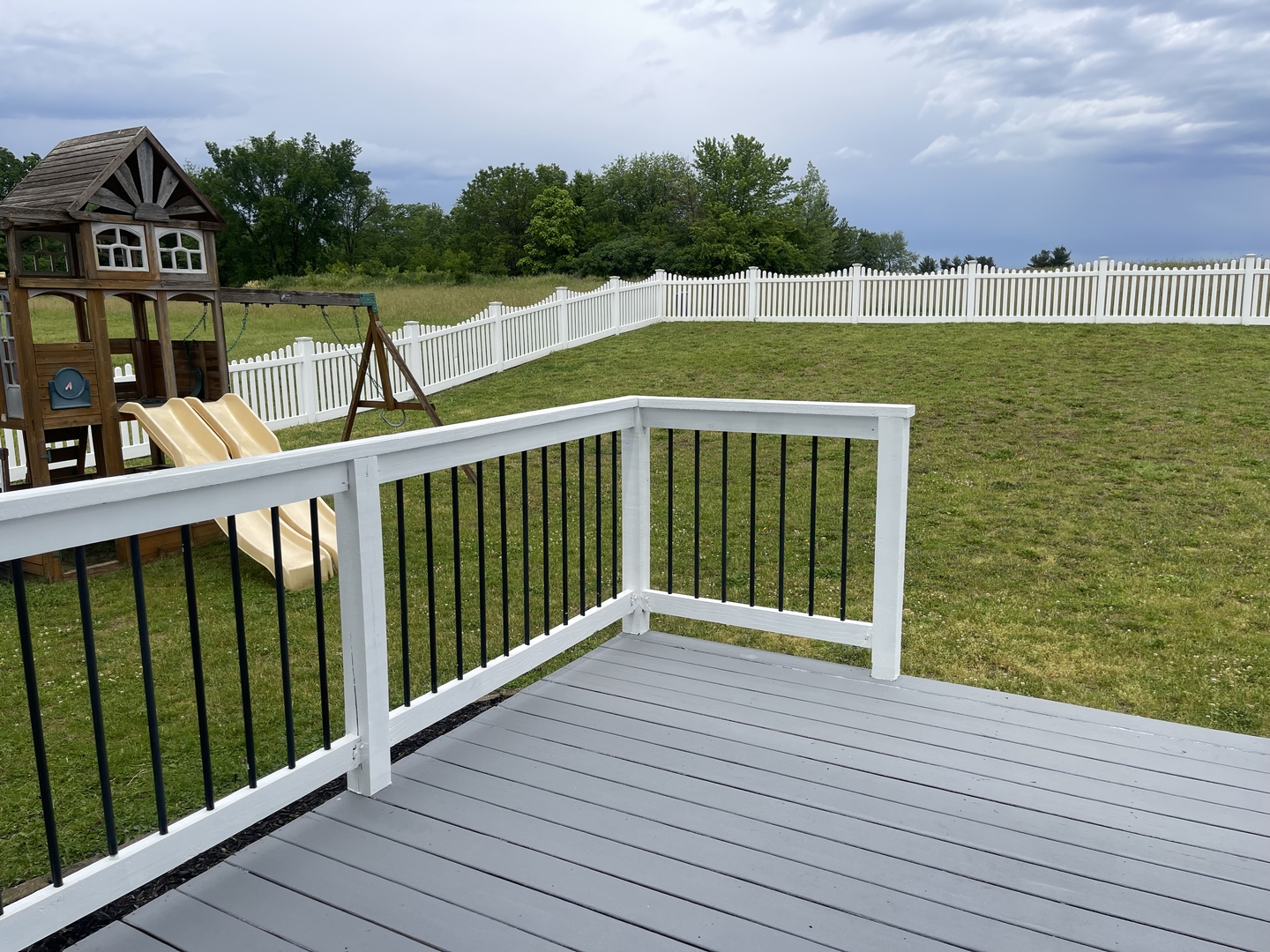 6 Emily Drive Spring Valley, IL 61362 - Photo 25 of 25 a view of a balcony with wooden floor