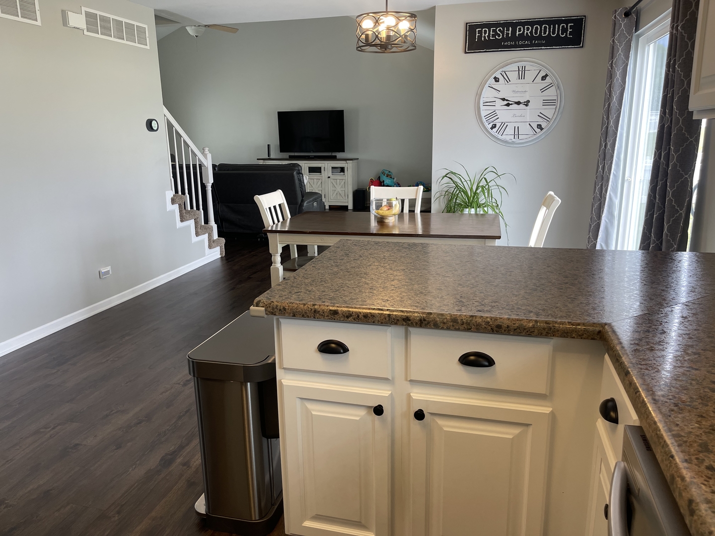 6 Emily Drive Spring Valley, IL 61362 - Photo 10 of 25 a view of living room with furniture and a flat screen tv