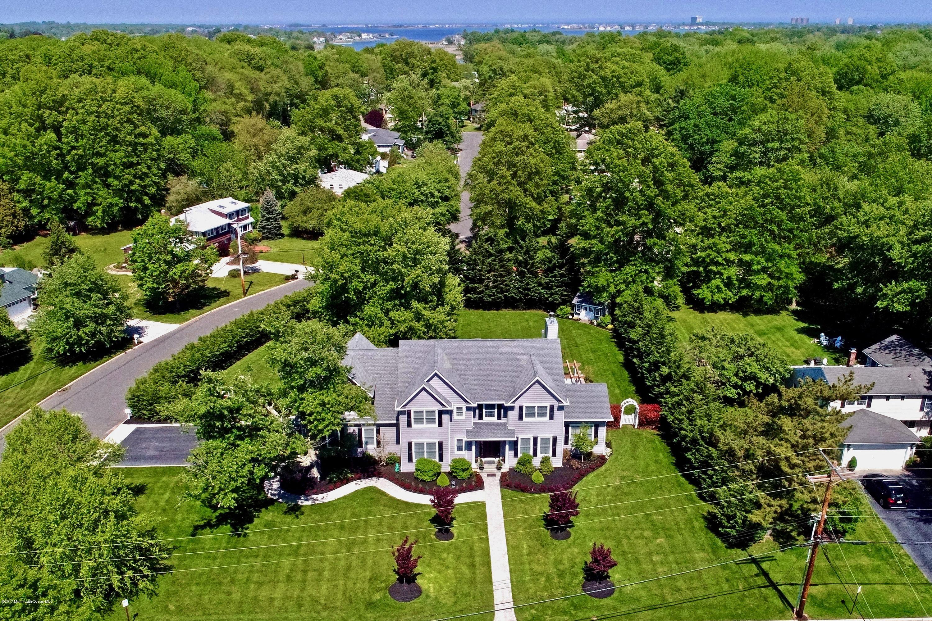 54 Judith Road Little Silver, NJ 07739 - Photo 40 of 44 050a_Aerial Front