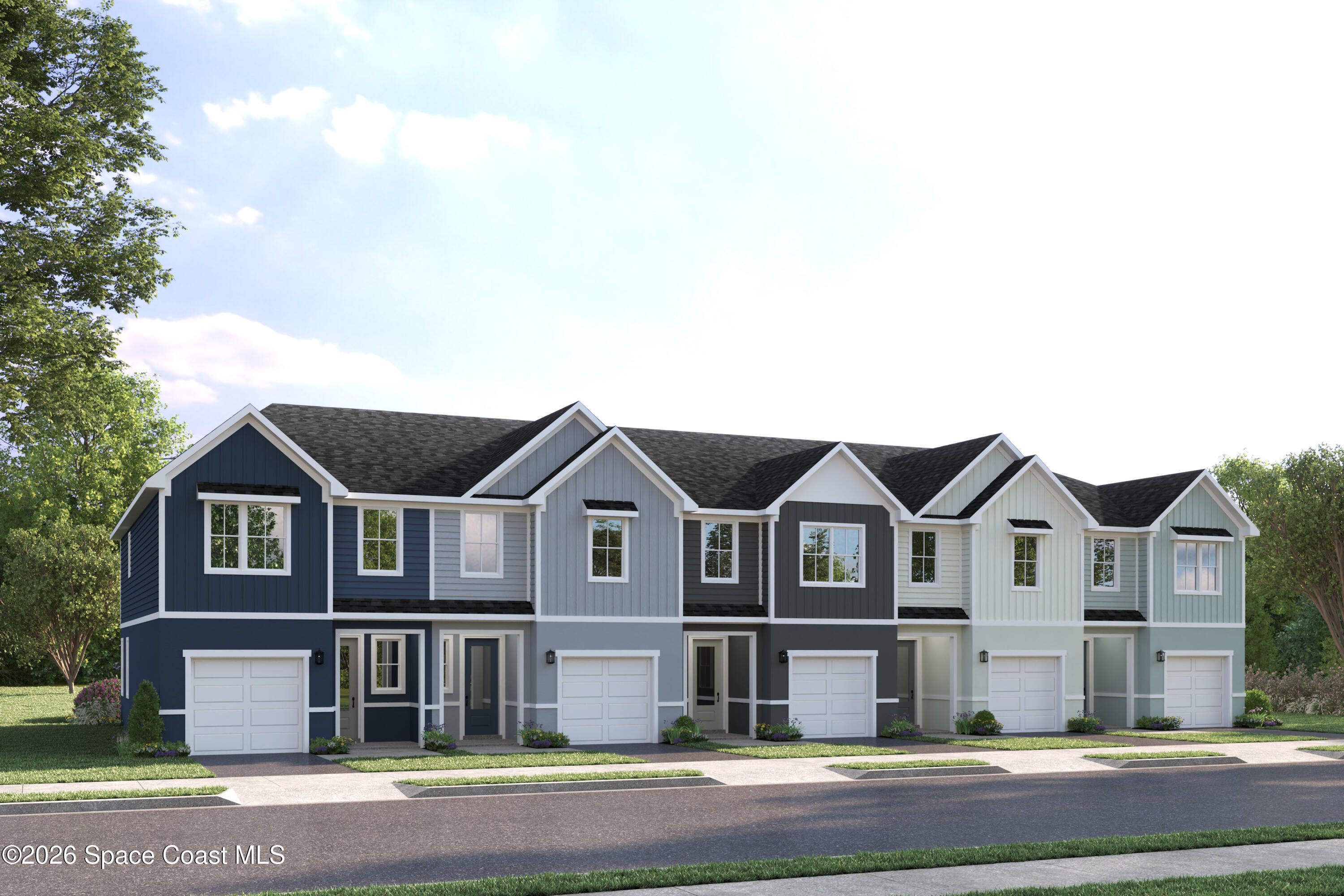 1878 Kendall Pointe Place Melbourne, FL 32935 - Photo 1 of 15 a front view of residential houses