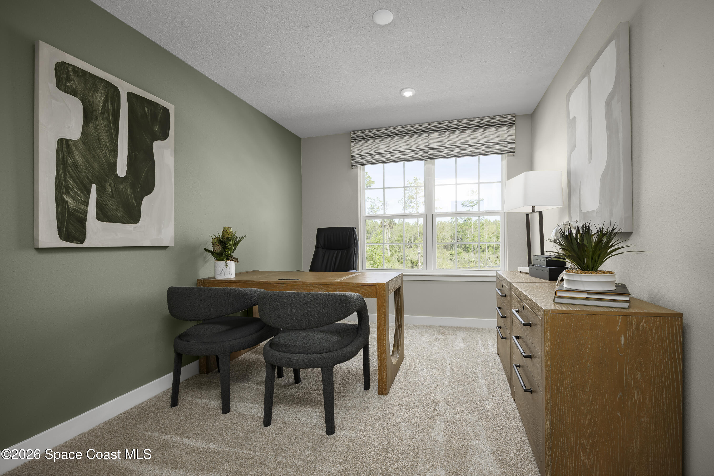 1878 Kendall Pointe Place Melbourne, FL 32935 - Photo 10 of 15 a dining room with furniture and window