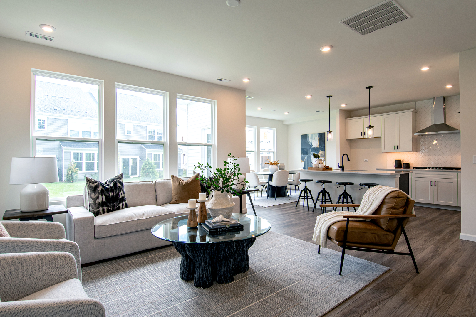 2244 Quartet Road Plainfield, IL 60585 - Photo 4 of 18 a living room with furniture and a large window