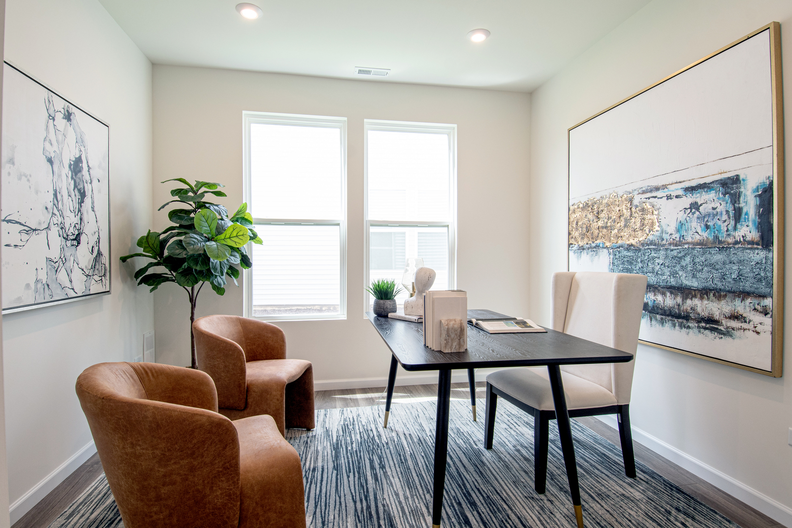 2244 Quartet Road Plainfield, IL 60585 - Photo 9 of 18 a dining room with furniture and wooden floor