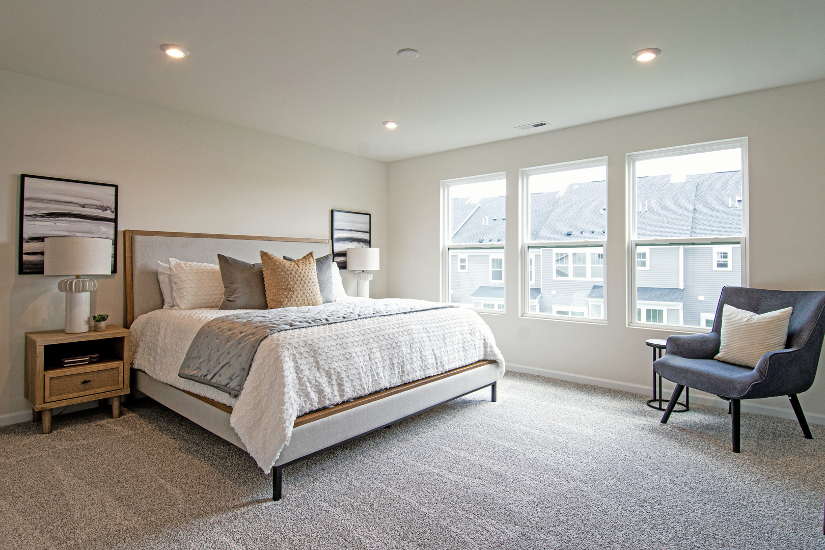 2244 Quartet Road Plainfield, IL 60585 - Photo 10 of 18 a spacious bedroom with a bed and a window