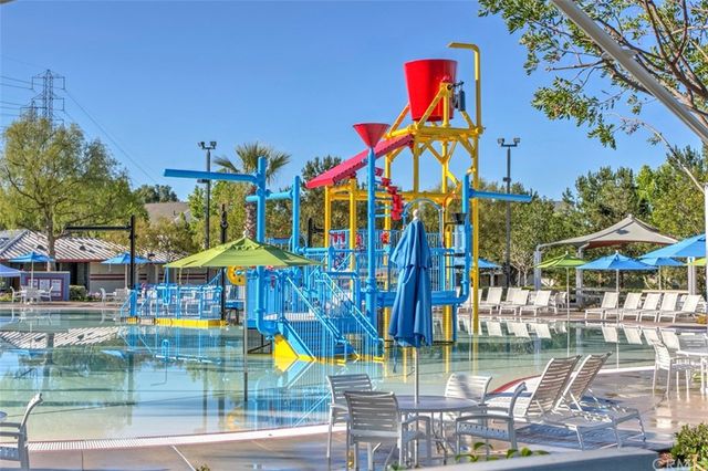 a view of outdoor space with seating area