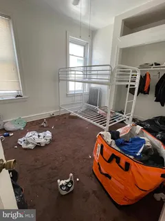 a room with gym equipment