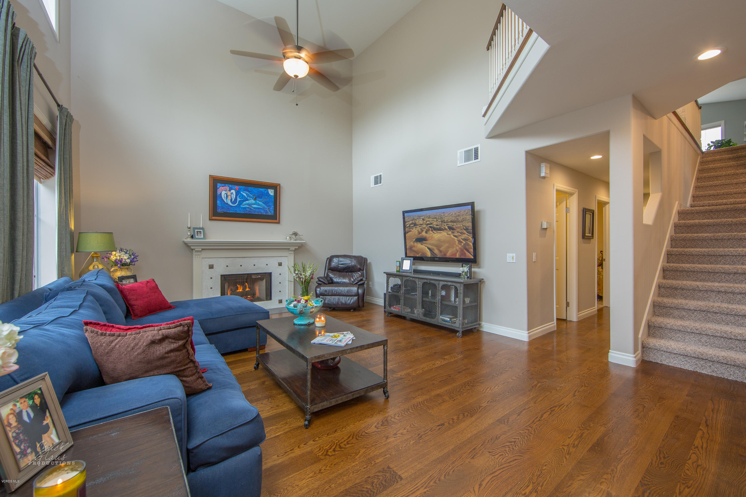 2073 Alborada Drive Camarillo, CA 93010 - Photo 15 of 51 a living room with furniture and a wooden floor
