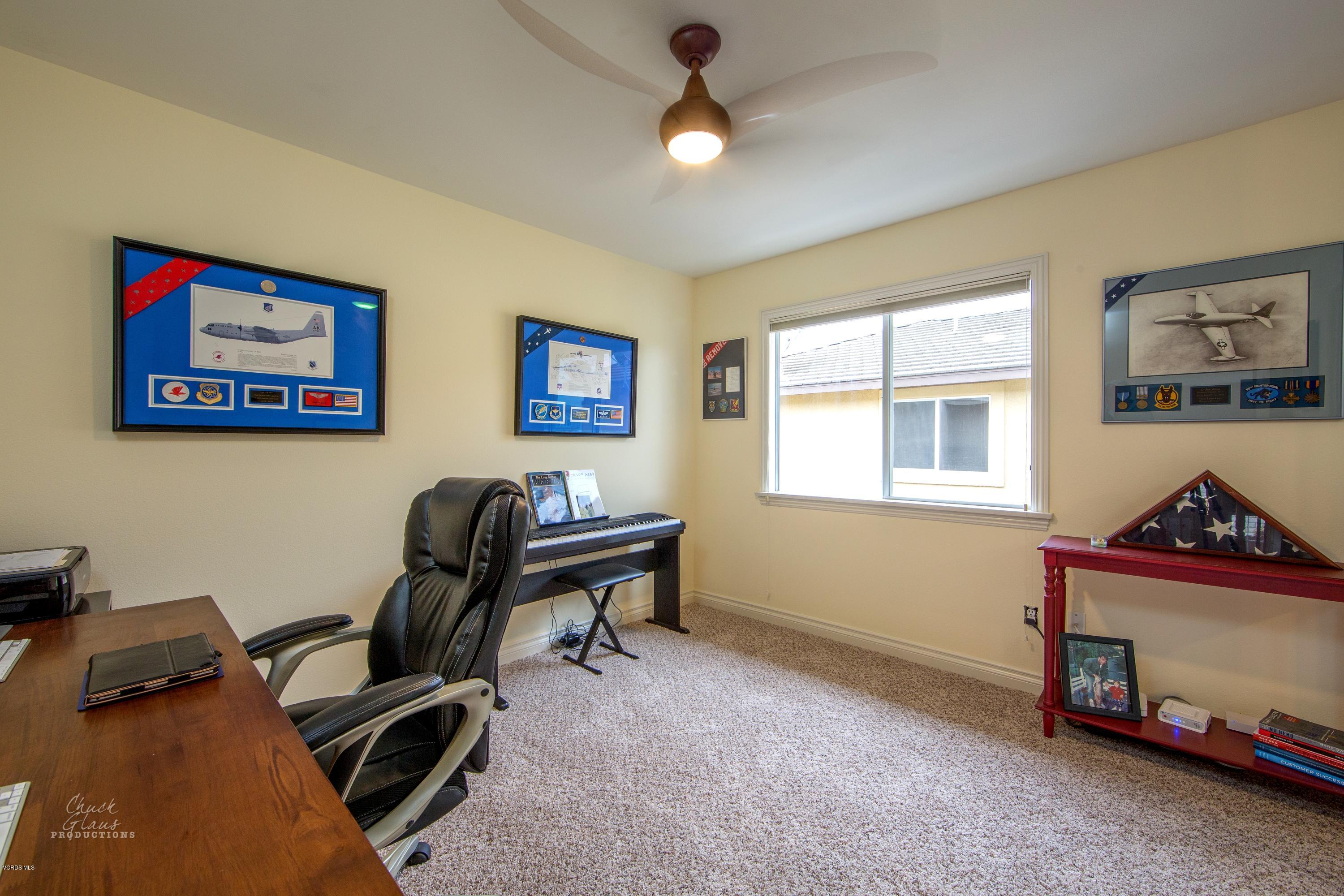 2073 Alborada Drive Camarillo, CA 93010 - Photo 35 of 51 a view of a workspace with furniture and a window