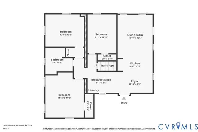 $269,997 | 1420 Talbert Drive, Richmond, VA 23224