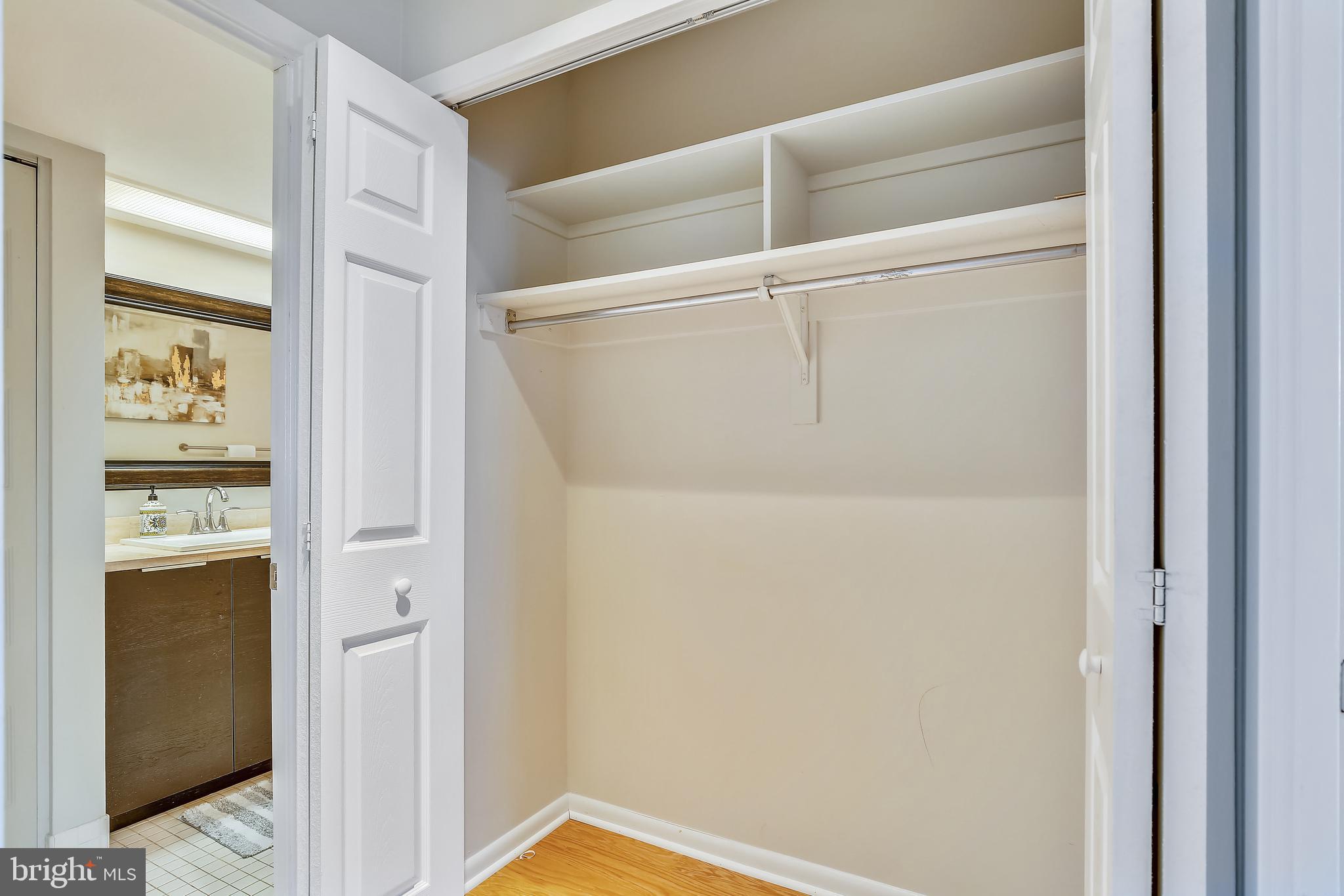 5501 Seminary Road, Unit 2615S Falls Church, VA 22041 - Photo 16 of 41 Huge hallway closet between bathroom & bedroom