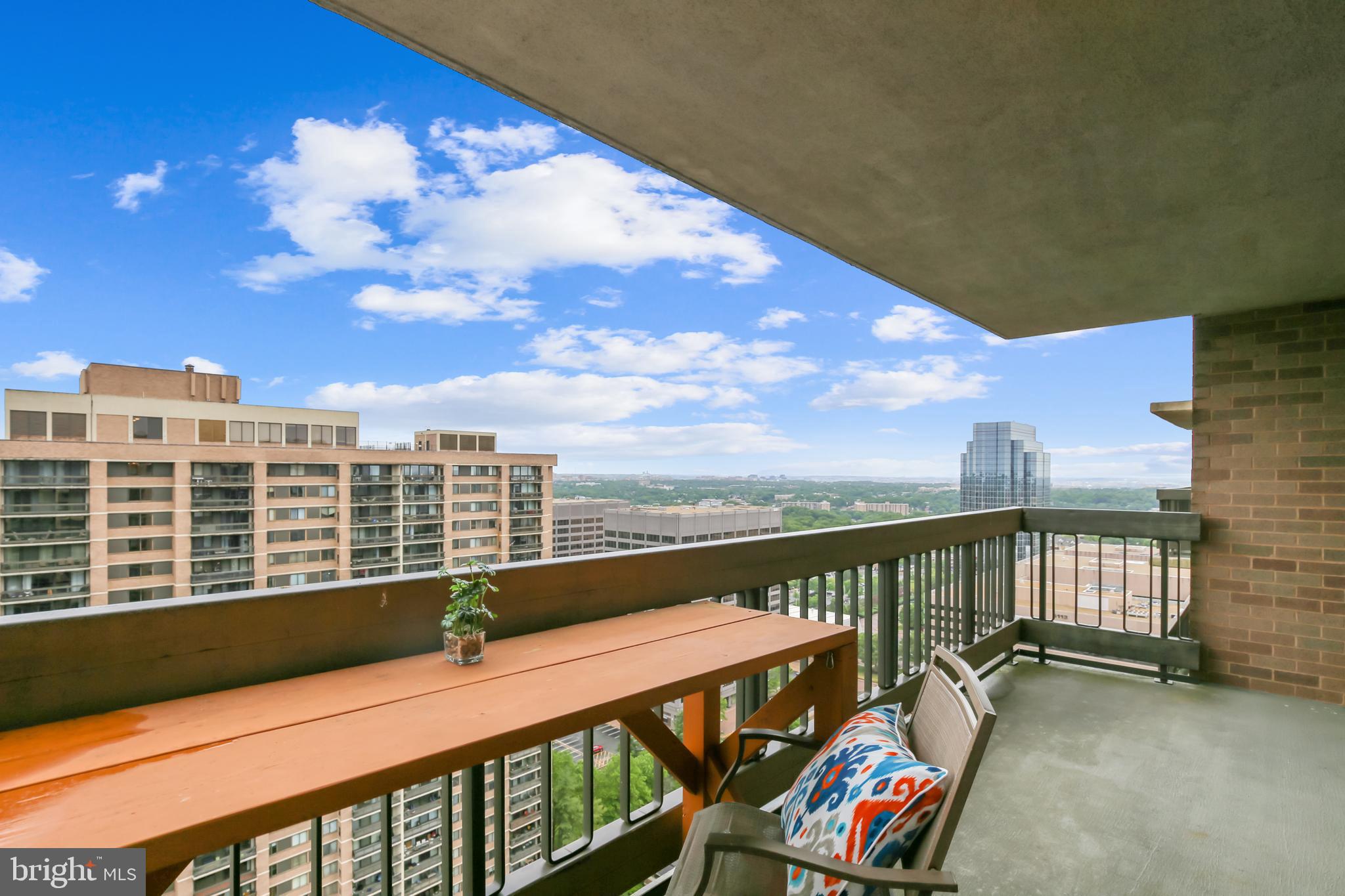 5501 Seminary Road, Unit 2615S Falls Church, VA 22041 - Photo 24 of 41 Huge covered outdoor balcony