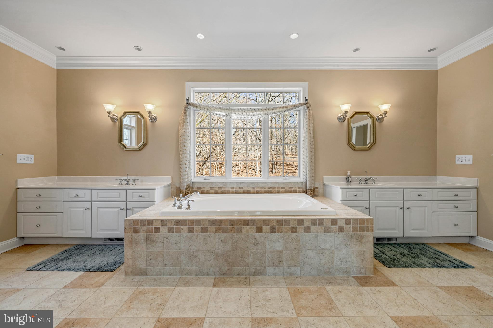 8986 Woodward Road Marshall, VA 20115 - Photo 24 of 45 a bathroom with a tub sink and mirror