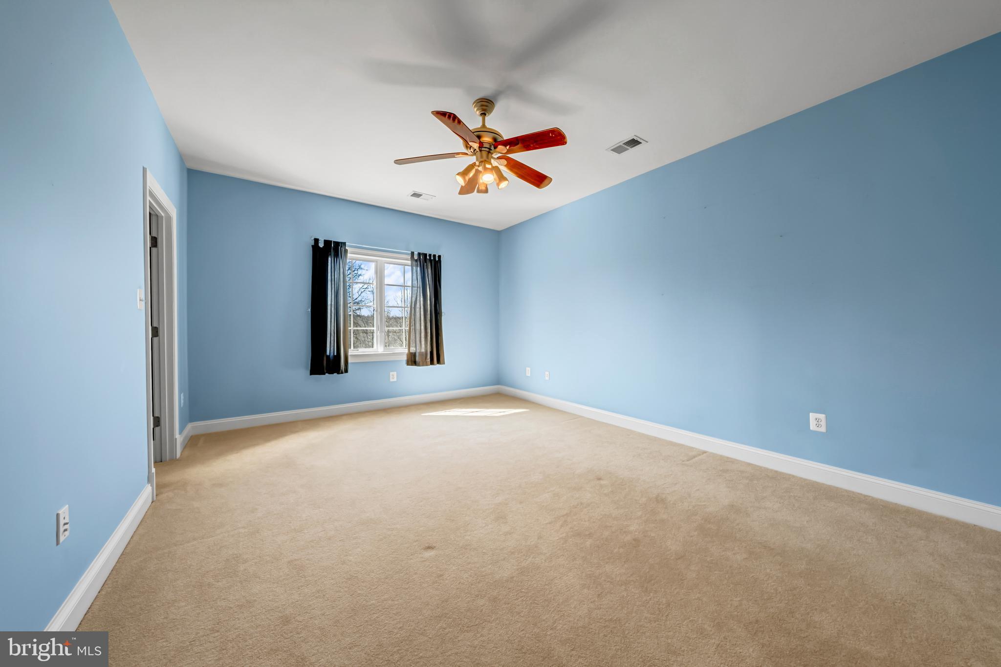 8986 Woodward Road Marshall, VA 20115 - Photo 33 of 45 an empty room with windows and fan
