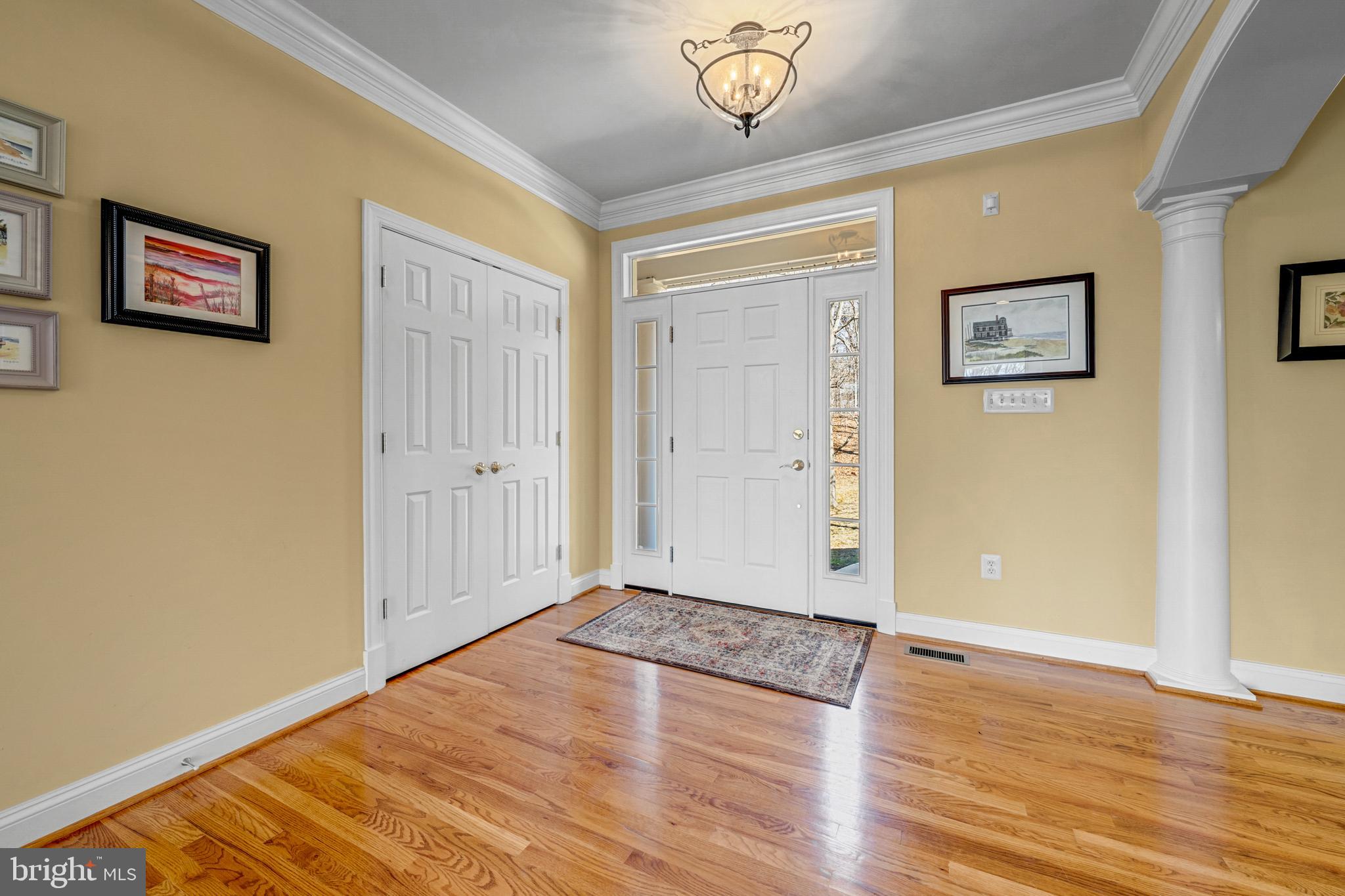 8986 Woodward Road Marshall, VA 20115 - Photo 5 of 45 a view of an empty room with wooden floor