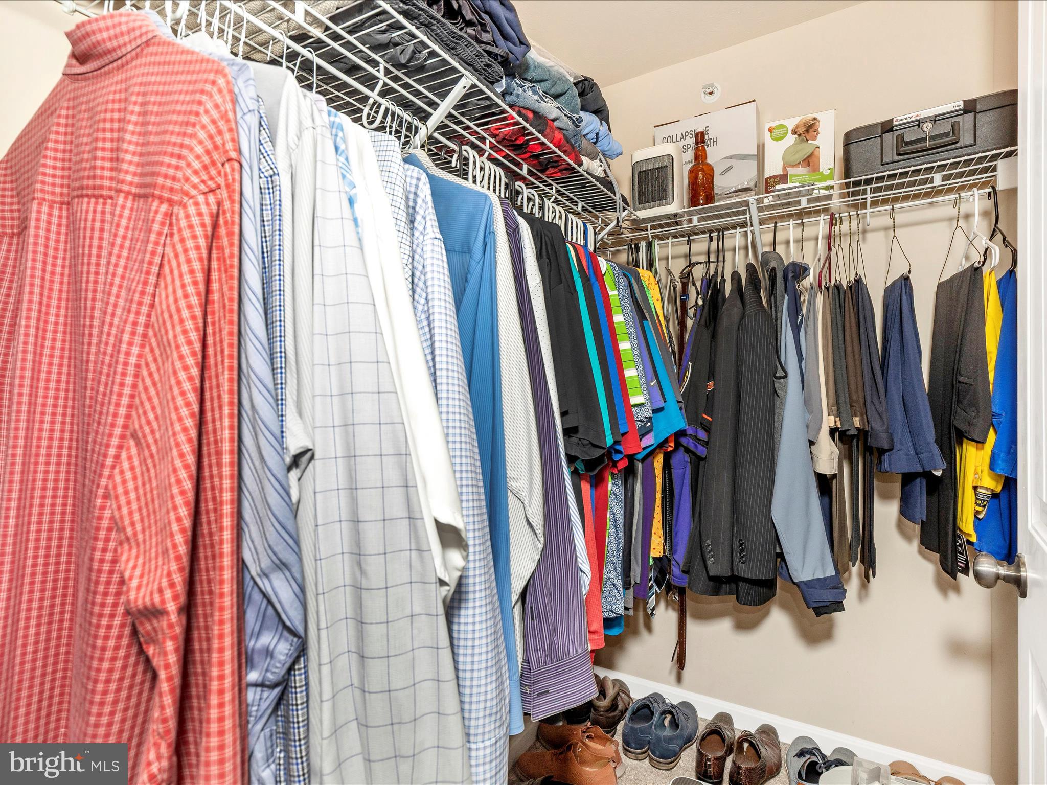28 Brookside Avenue Hanover, PA 17331 - Photo 15 of 51 a view of walk in closet with clothes and shoes