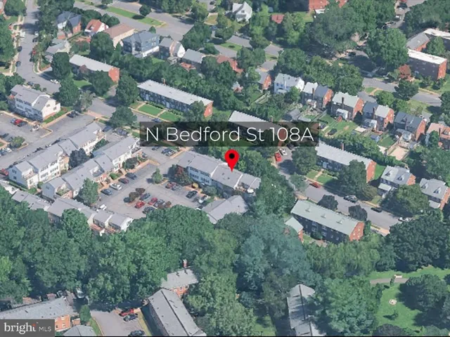 an aerial view of city