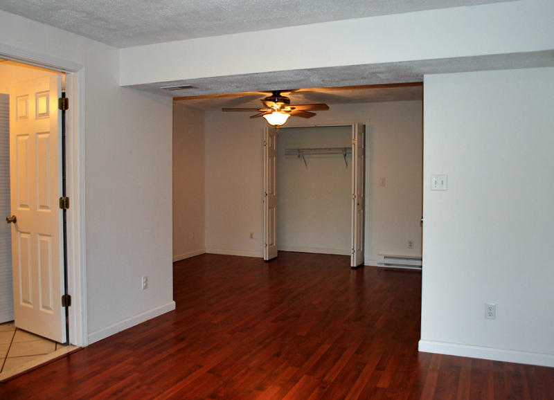 142 Piper Glenn Blue Ridge, VA 24064 - Photo 34 of 46 a view of an empty room with wooden floor and a window