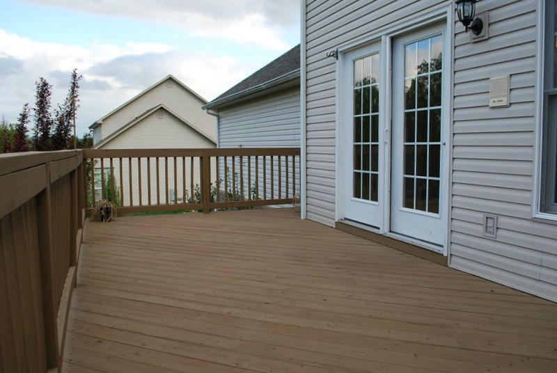 142 Piper Glenn Blue Ridge, VA 24064 - Photo 41 of 46 a view of a house with wooden deck