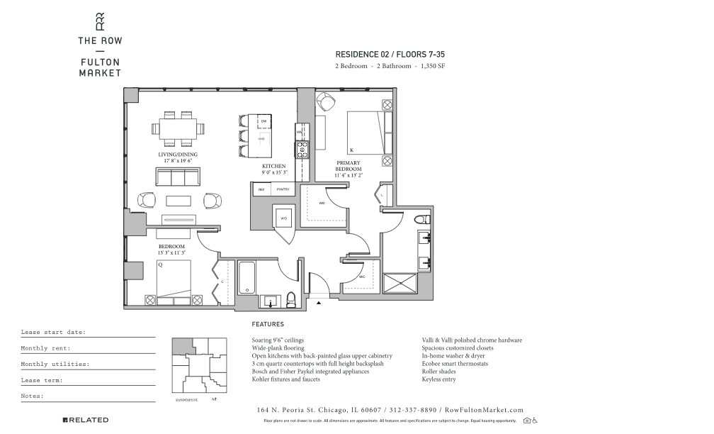 164 North Peoria Street, Unit 1902 Chicago, IL 60607 - Photo 18 of 18