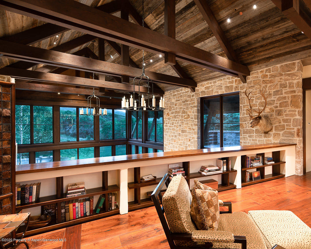 630 Spring Creek Road Basalt, CO 81621 - Photo 19 of 72 a view of a porch with furniture