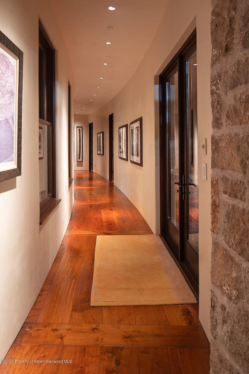 630 Spring Creek Road Basalt, CO 81621 - Photo 20 of 72 a view of hallway with a large window