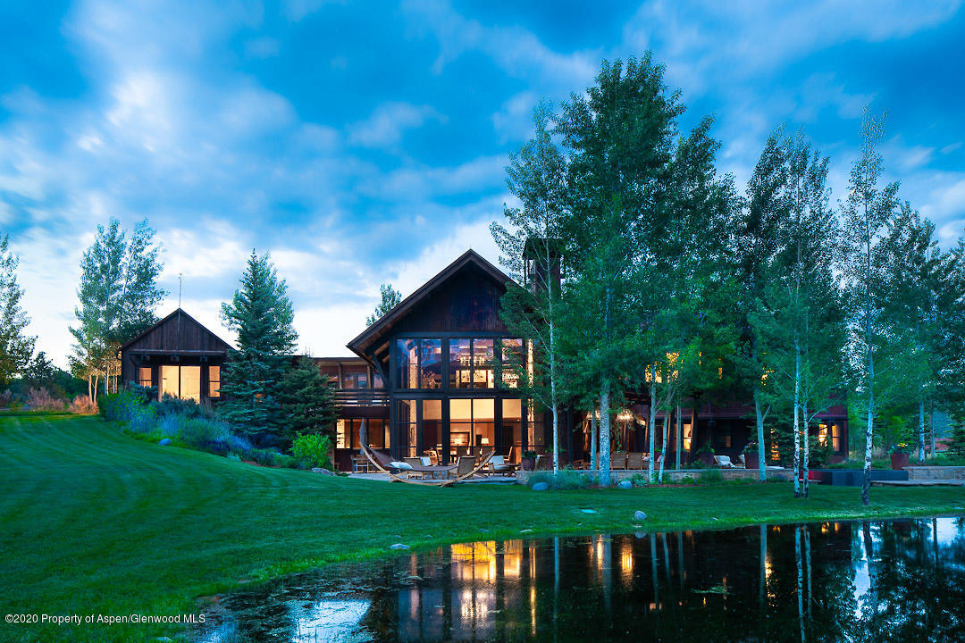 630 Spring Creek Road Basalt, CO 81621 - Photo 2 of 72 a front view of a house with a yard