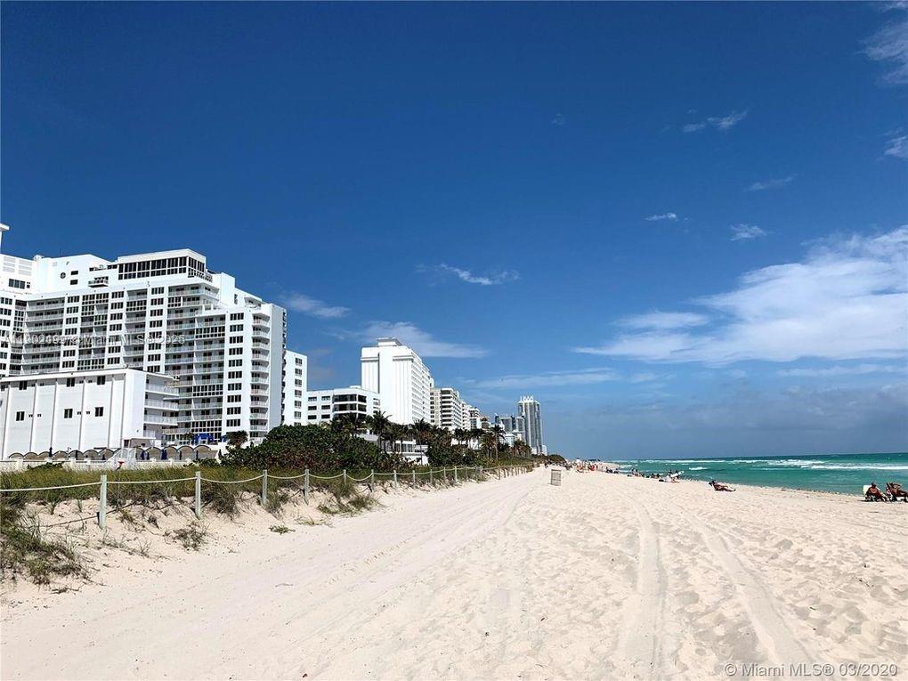 5401 Collins Avenue, Unit 131 Miami Beach, FL 33140 - Photo 32 of 33 a view of a building with a snow on the road