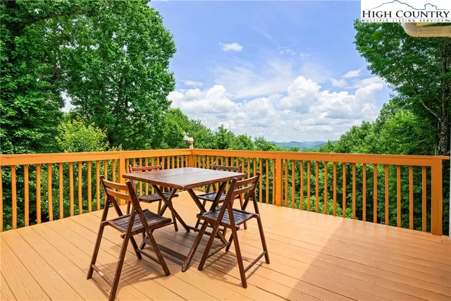a view of an outdoor space with furniture