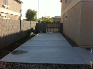 430 South 166th Avenue Goodyear, AZ 85338 - Photo 20 of 20 CONCRETE PAD/PARKING AREA