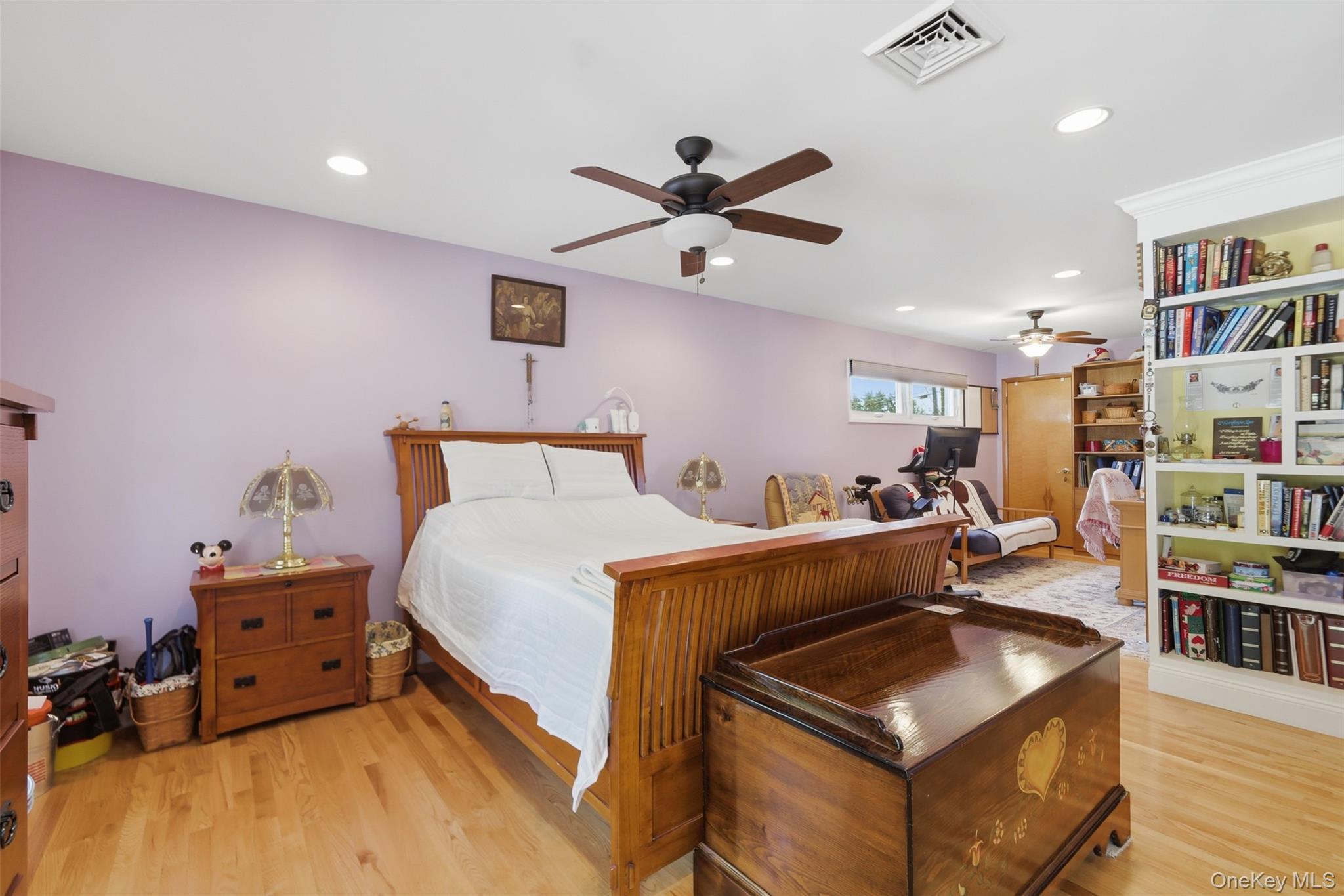 1 Hiko Place Fishkill, NY 12524 - Photo 15 of 41 Spacious room featuring wood-finish flooring, recessed lighting, and a ceiling fan