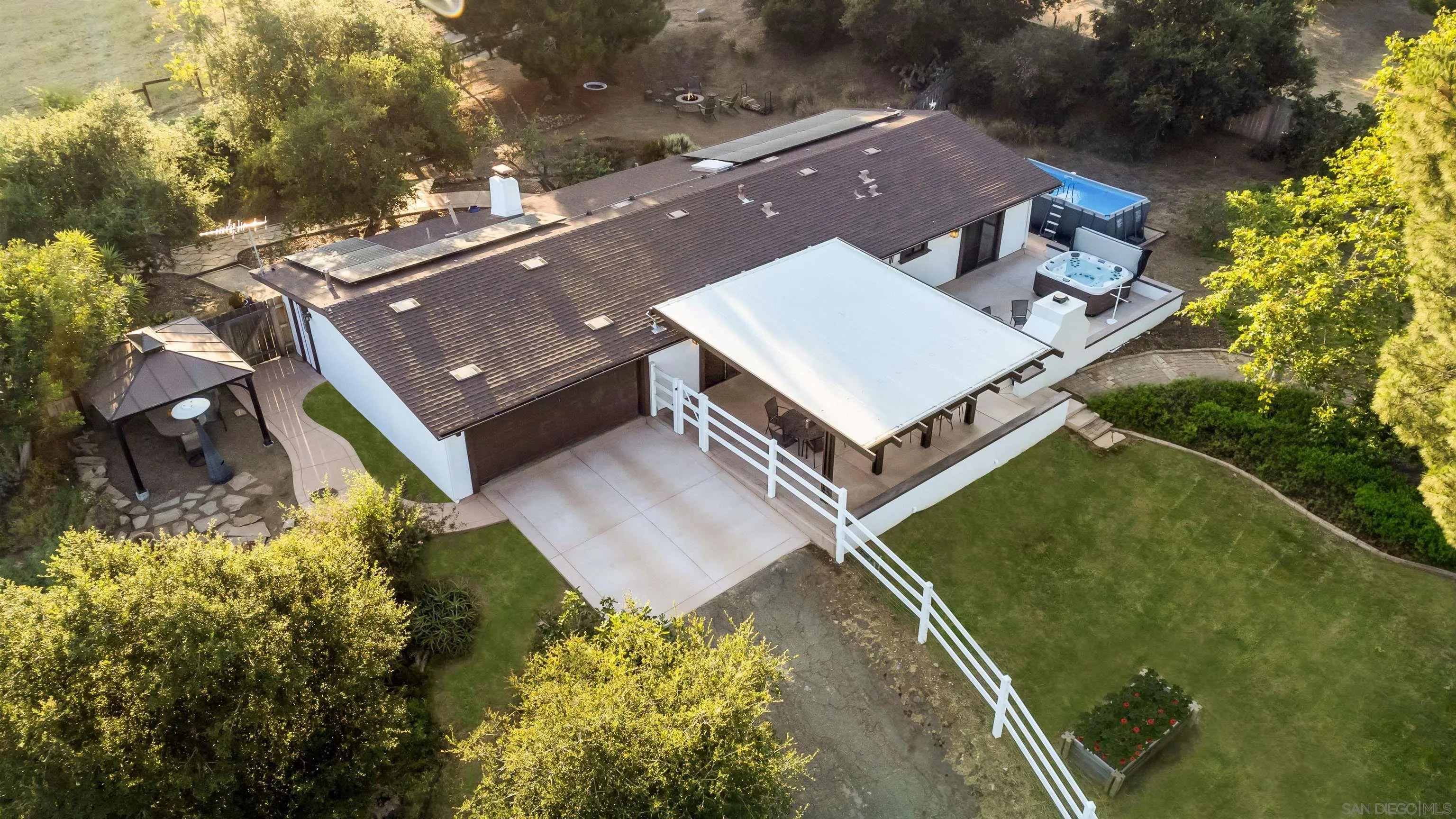 2952 Milpas Drive Escondido, CA 92029 - Photo 20 of 33 an aerial view of a house