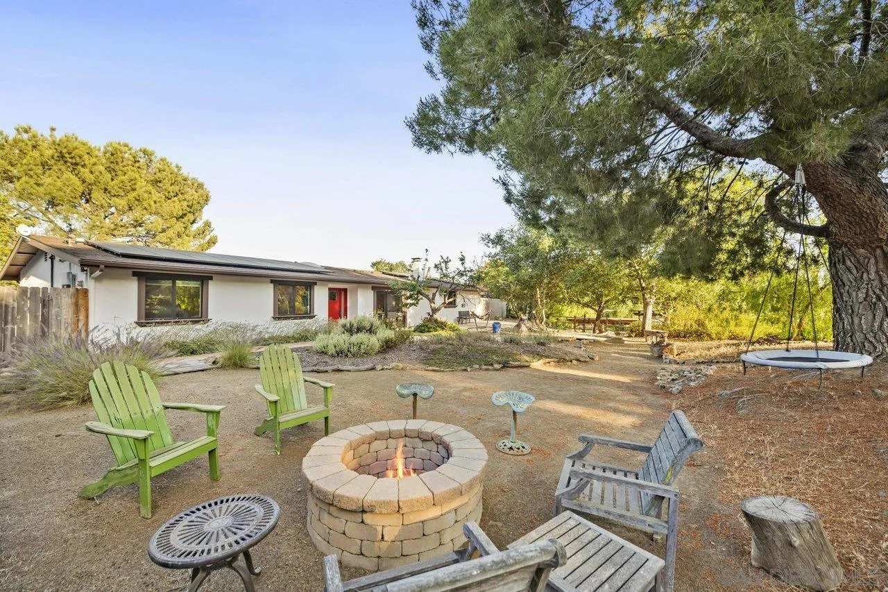 2952 Milpas Drive Escondido, CA 92029 - Photo 30 of 33 a table and chairs sitting in front of a house