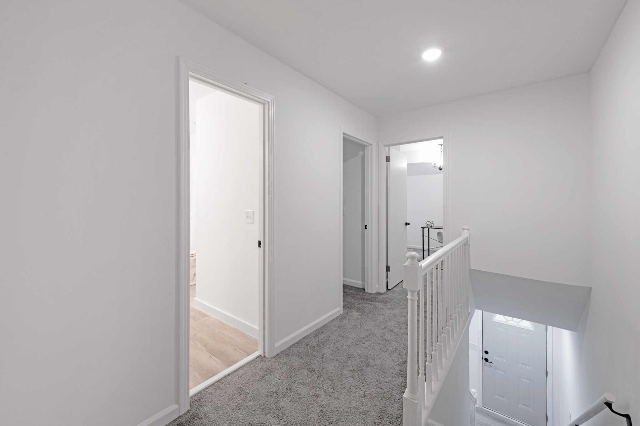 4000 Anderson Road, Unit 12 Nashville, TN 37217 - Photo 16 of 28 a view of a hallway with wooden shelves