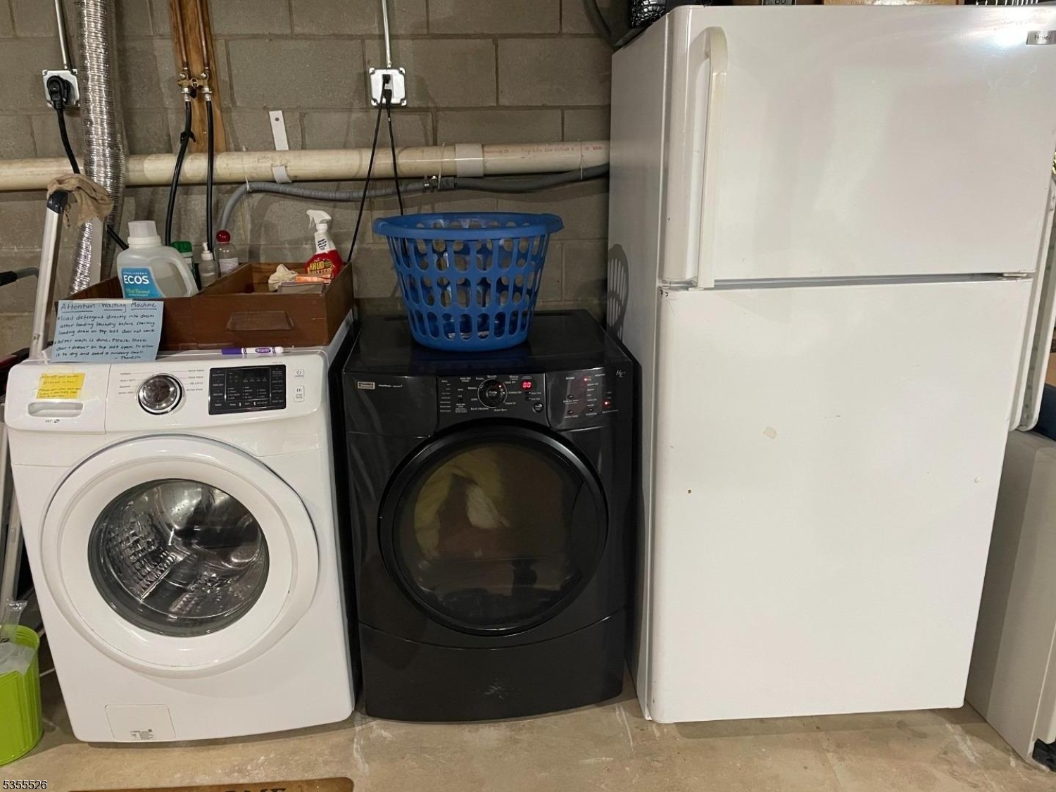 101 Flatbrook Road Branchville, NJ 07827 - Photo 25 of 28 a utility room with dryer and washer