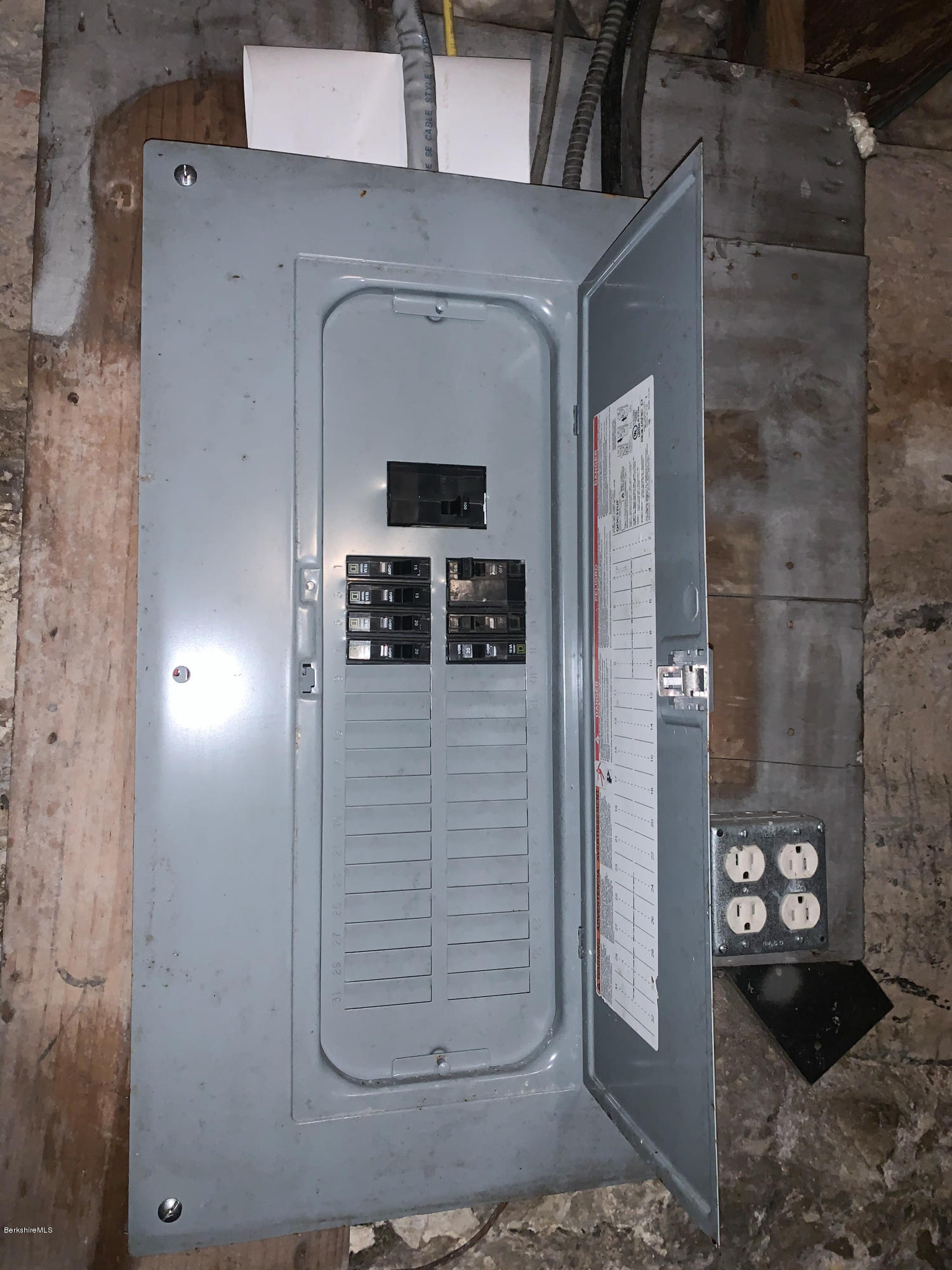 206 Old State Road Lanesborough, MA 01237 - Photo 35 of 56 100 amp electrical panel