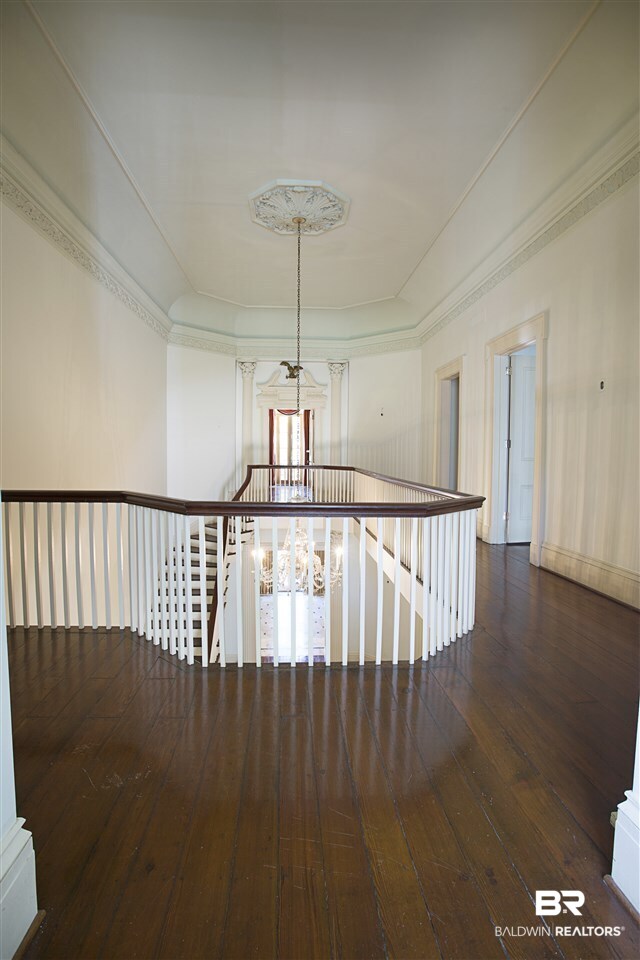 55 McGregor Avenue Mobile, AL 36608 - Photo 35 of 50 Coved ceiling with molded cornice above foyer
