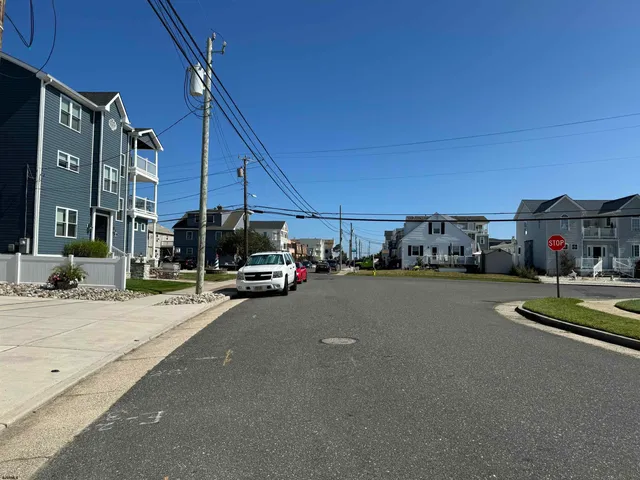 a car parked on the side of a street
