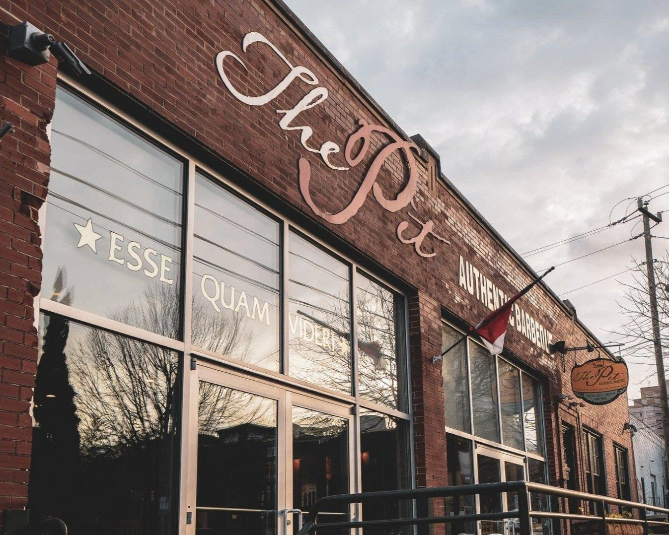 617 South West Street Raleigh, NC 27601 - Photo 39 of 44 a sign on a pole on a street