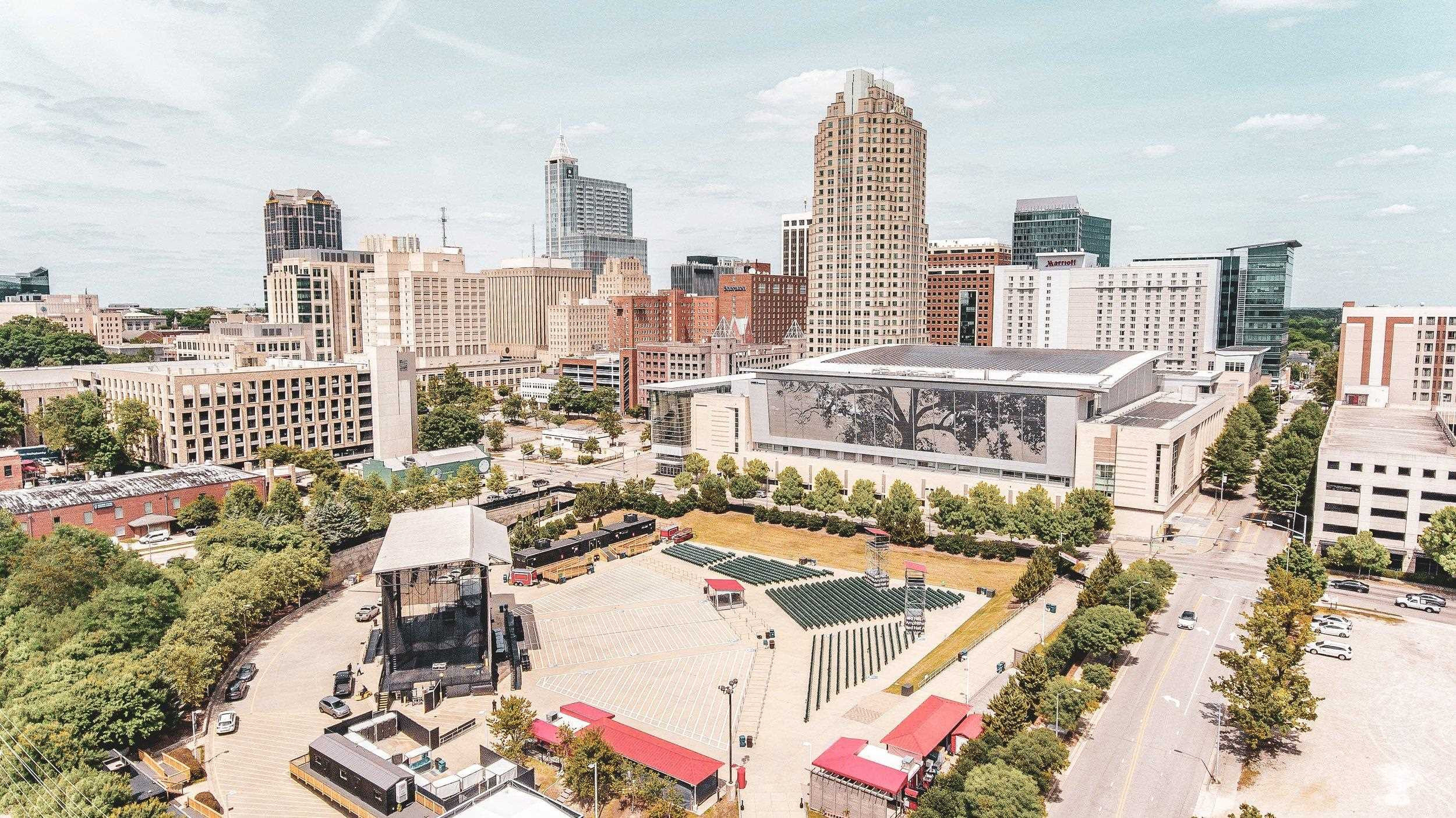 617 South West Street Raleigh, NC 27601 - Photo 40 of 44 a view of a city with tall buildings