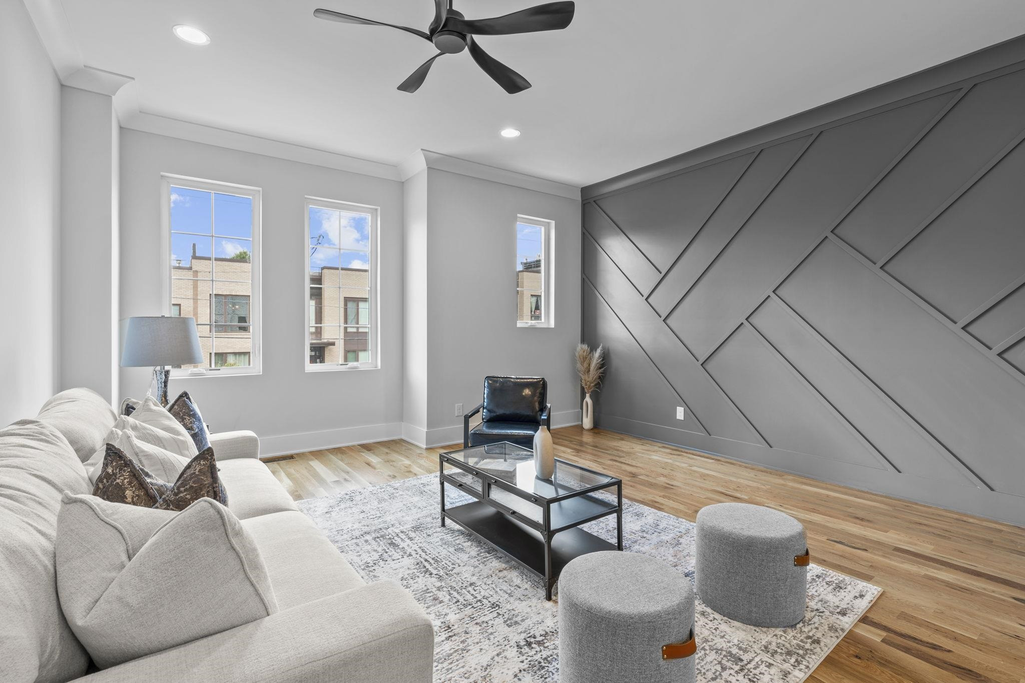 617 South West Street Raleigh, NC 27601 - Photo 9 of 44 a living room with furniture and a window