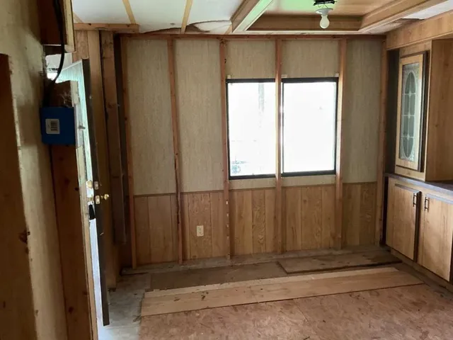 a view of a house with a door