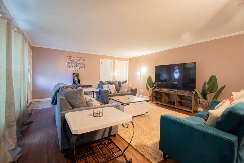 2811 16th Avenue Valley, AL 36854 - Photo 5 of 23 a living room with furniture and a flat screen tv