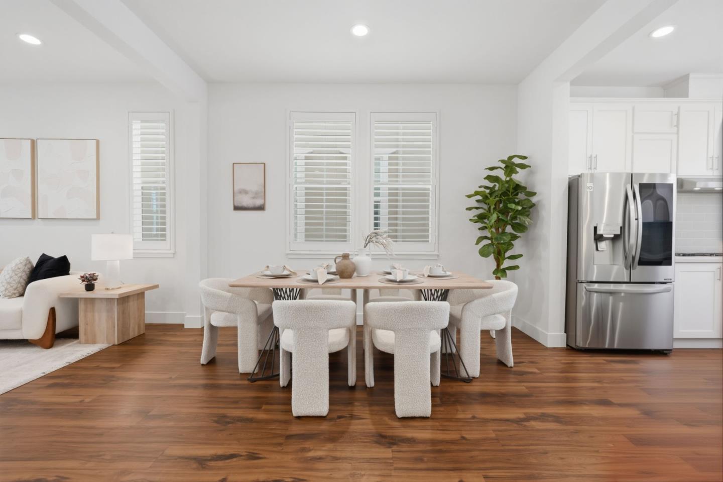 37517 Bay Crest Road Newark, CA 94560 - Photo 15 of 88 a view of a dining room with furniture window and wooden floor