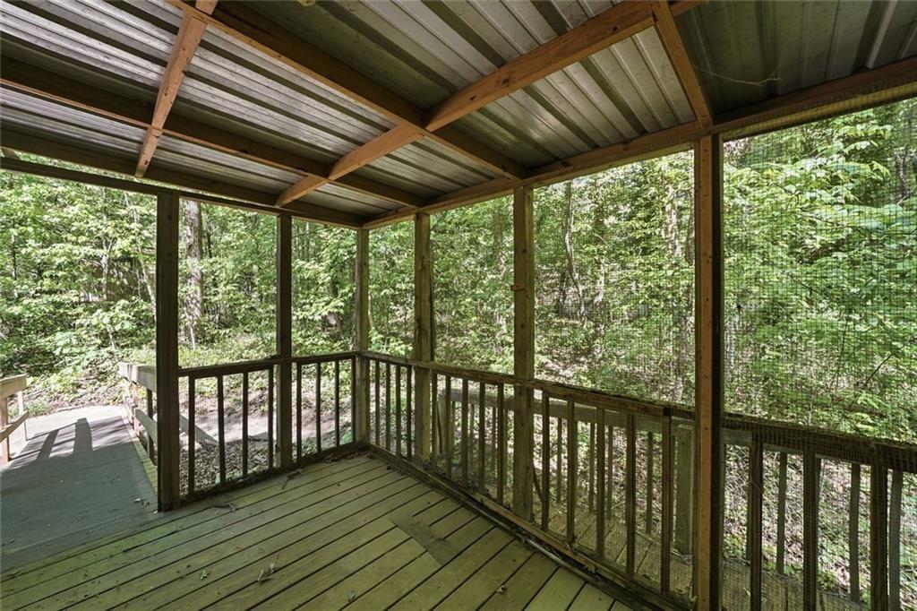 1453 Clearview Drive Northwest Acworth, GA 30102 - Photo 43 of 50 a view of a wooden deck