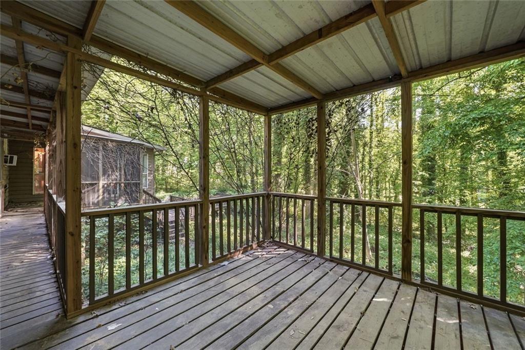 1453 Clearview Drive Northwest Acworth, GA 30102 - Photo 44 of 50 a view of balcony with wooden floor