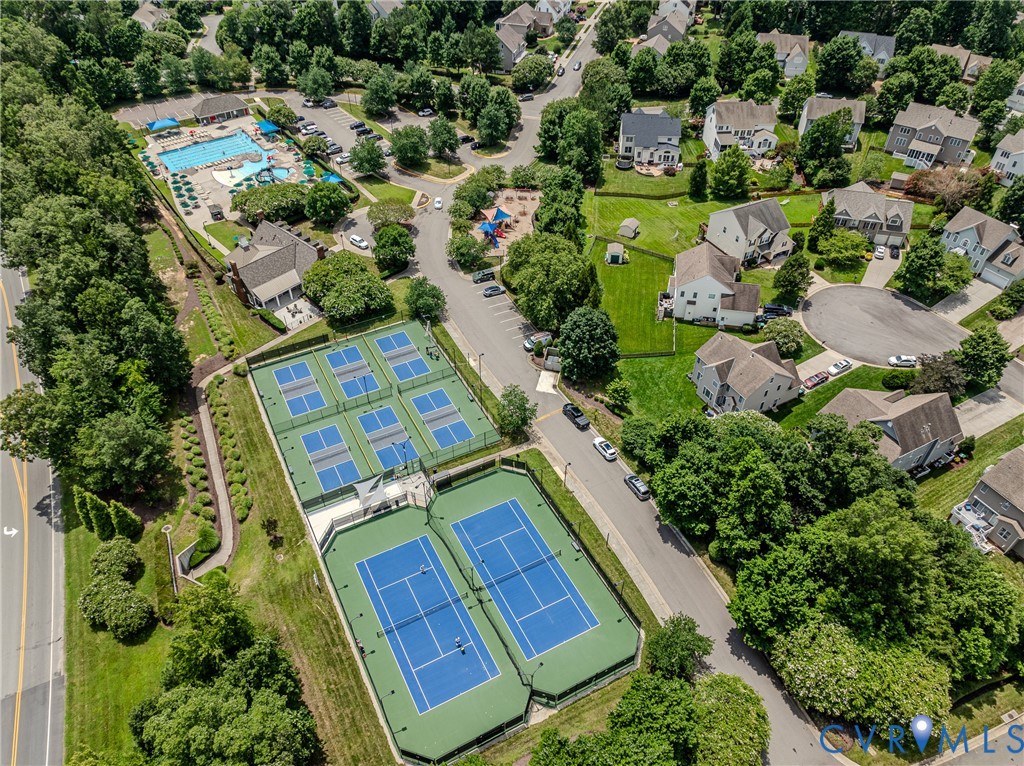 14010 Briars Circle, Unit 204 Midlothian, VA 23114 - Photo 34 of 40 an aerial view of a house with a yard